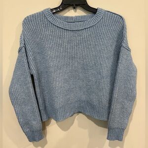 American Eagle Blue Knit Sweater